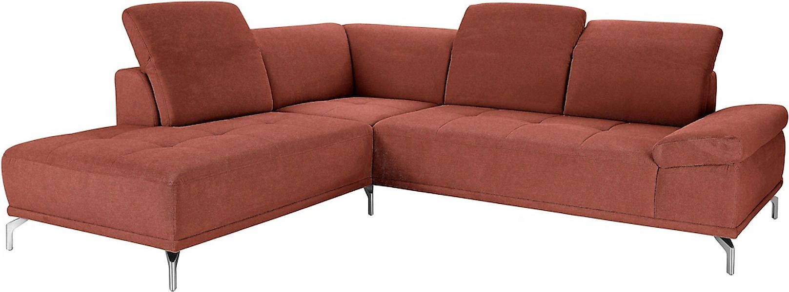 Places of Style Ecksofa "Caluna", Inkl.Sitztiefenverstellung, wahlweise mit günstig online kaufen