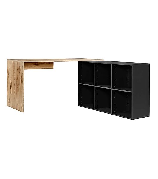 mokebo Eckschreibtisch Der Produktive (mit 6 günstig online kaufen