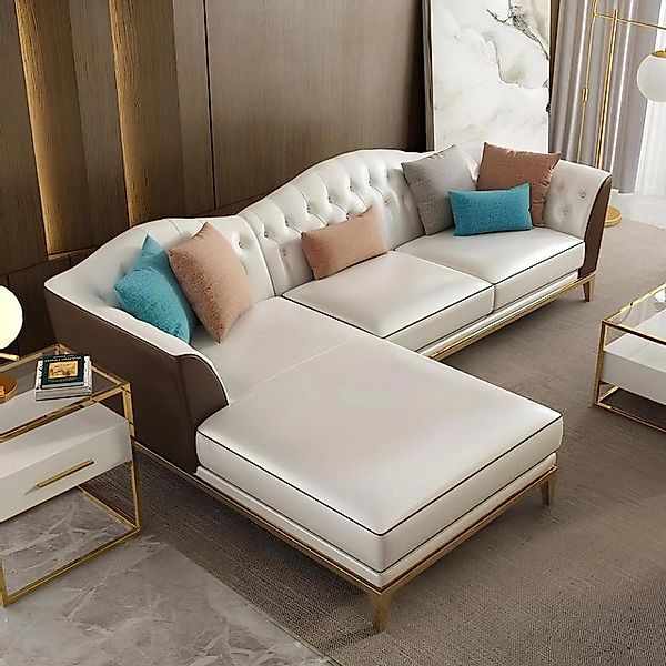 Xlmoebel Ecksofa Neues Designer-Sofa in L-Form mit Polsterung, passend für, günstig online kaufen