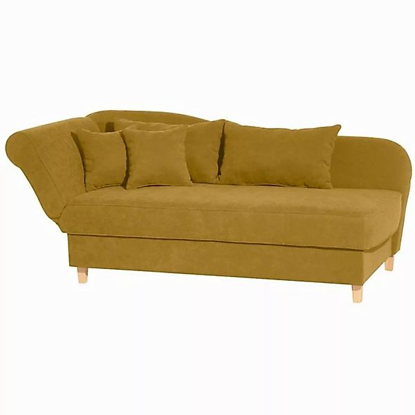 58 aufm Kessel Sofa mit Armteil links klappbar Katia Bezug Veloursstoff Buc günstig online kaufen