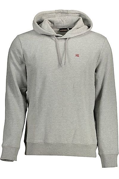 Napapijri Sweatshirt Herren-Sweatshirt aus Bio-Baumwolle, Grau, mit günstig online kaufen