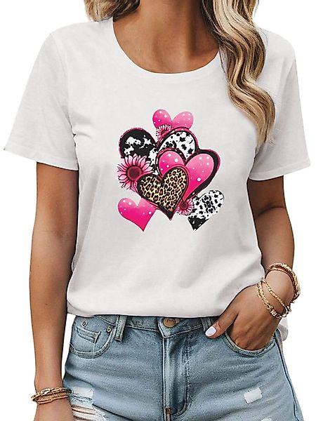 PYL Kurzarmbluse Damen Sommer Casual Bequemes günstig online kaufen