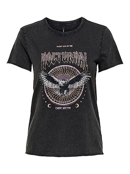 ONLY T-Shirt Bedrucktes Kurzarm mit Printed Schrift ONLLUCY ONLLUCY REG S/S günstig online kaufen