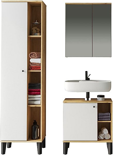 INOSIGN Badmöbel-Set OSLO, Bad im skandinavischen günstig online kaufen