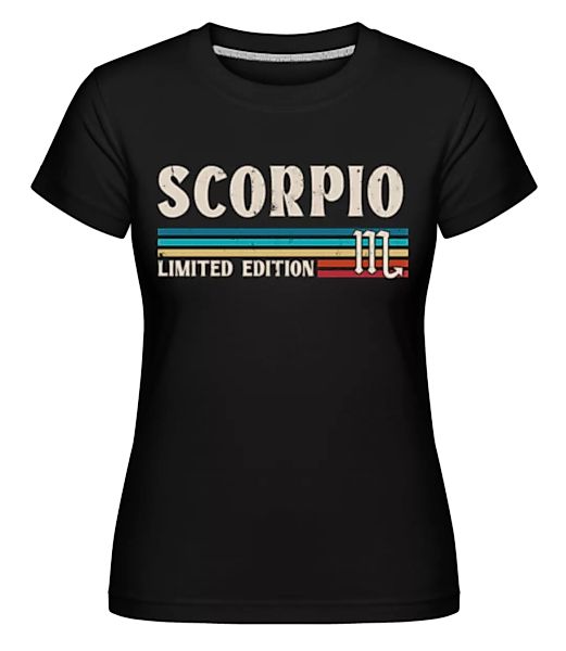 Sternzeichen Scorpio Limited · Shirtinator Frauen T-Shirt günstig online kaufen