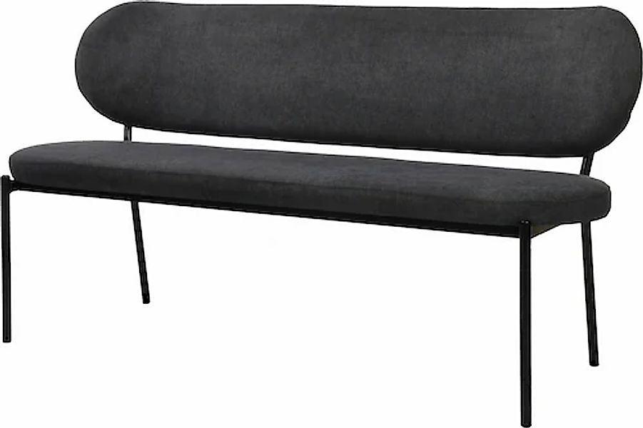 byLIVING Sitzbank "Jersey" mit Webstoff-Bezug, mit Rückenlehne, Breite 160 günstig online kaufen