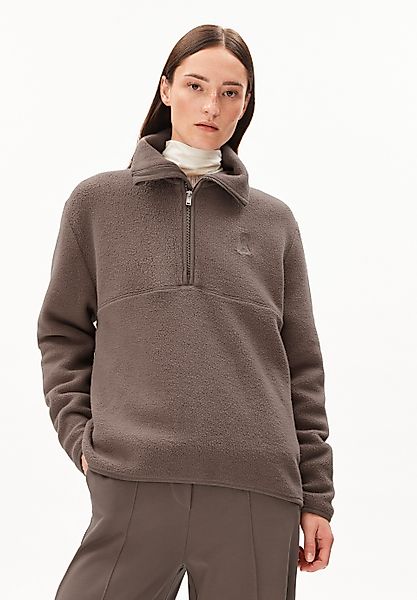 Armedangels Sweatshirt HAARLEENAA Fleece-Sweatshirt aus Bio-Baumwolle günstig online kaufen