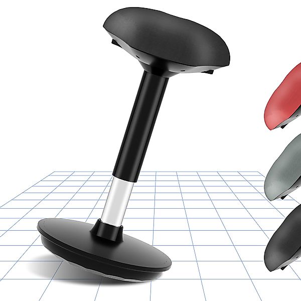 FLEXISPOT Arbeitshocker Drehhocker mit Gummifuß (1 günstig online kaufen