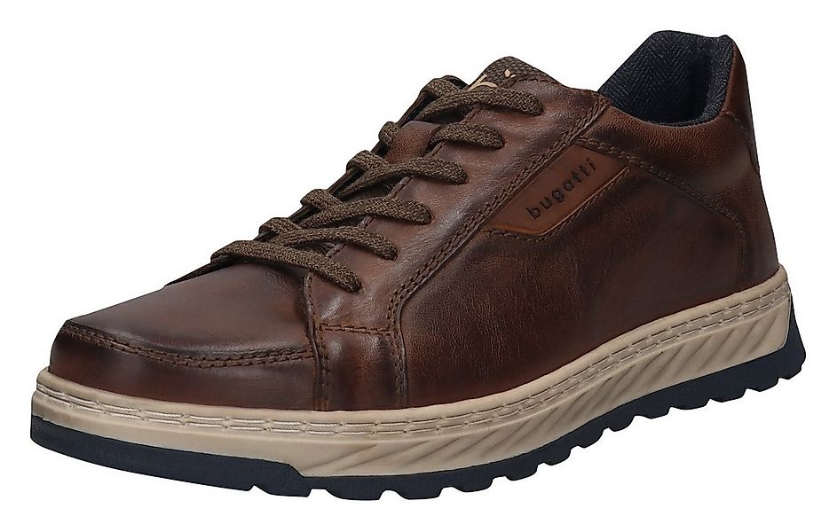 bugatti Schnürschuh Halbschuh, Sneaker, Freizeitschuh mit Profilsohle günstig online kaufen