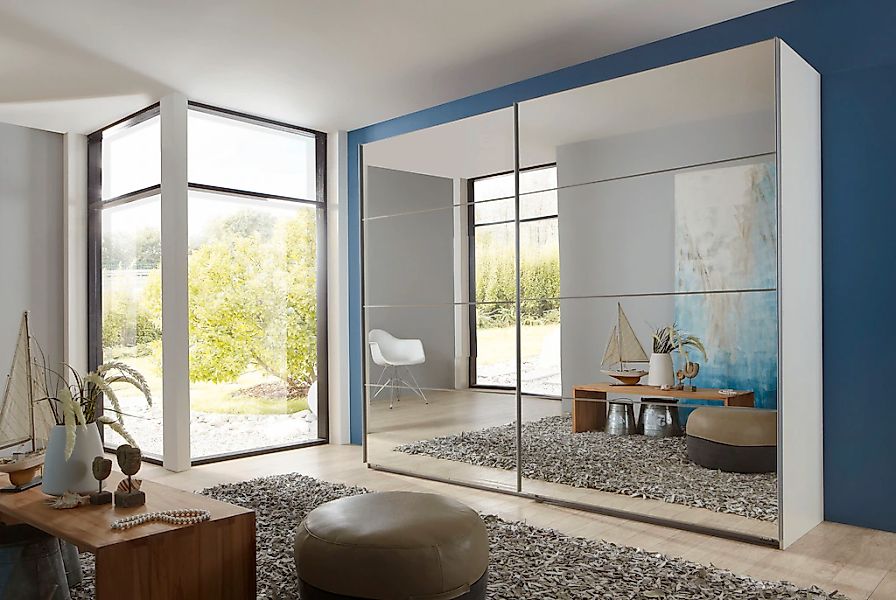 Wimex Schwebetürenschrank "England" 2-türig, mit vollverspiegelter Schrankf günstig online kaufen