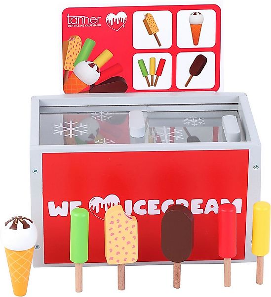Tanner Kaufladensortiment Eistruhe aus Holz mit vielen Eissorten, FSC® - sc günstig online kaufen