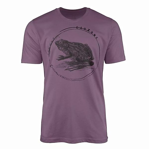 Sinus Art T-Shirt Evolution Herren T-Shirt Ochsenfrosch günstig online kaufen