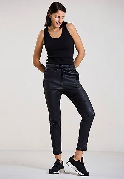 Andijamo-Fashion Schlupfhose CITY VIBE Matt glänzende Leder-Optik günstig online kaufen