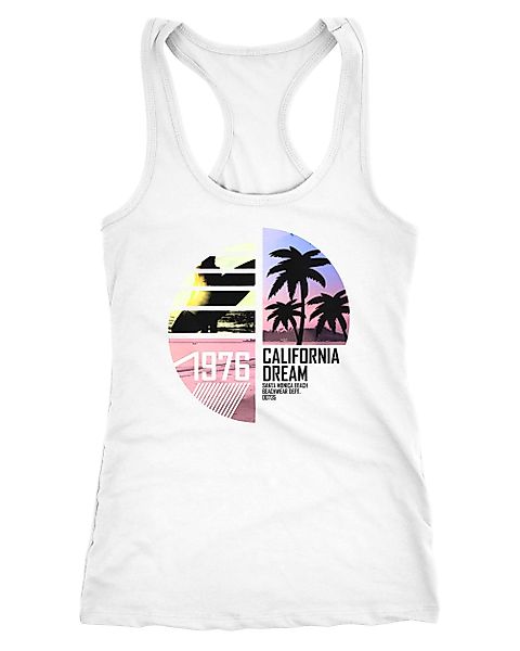 Tanktop Damen Tank-Top California Surfing Palmen günstig online kaufen