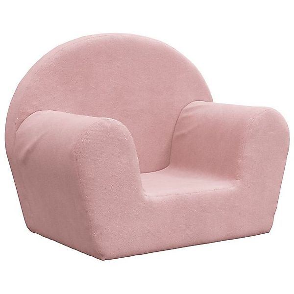 vidaXL Kindersofa, Kinder Schlafsofa Rosa Weich Plüsch günstig online kaufen