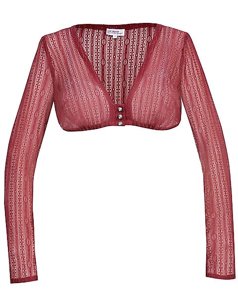 MarJo Dirndlbluse 'Hanja-Dorina' Langarm 300300, Purpur günstig online kaufen