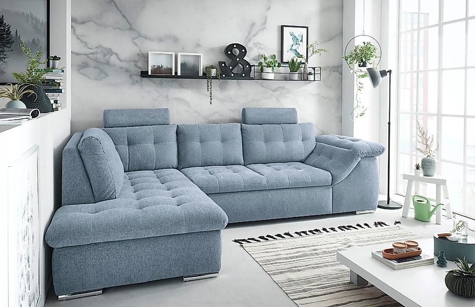 ED EXCITING DESIGN Ecksofa Oman L-Form, günstig online kaufen