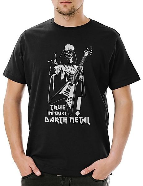 Urban Backwoods Print-Shirt True Imperial Darth Metal Herren T-Shirt Star D günstig online kaufen