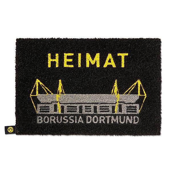 BVB Fußmatte BVB-Fußmatte, rechteckig, Höhe: 2 günstig online kaufen