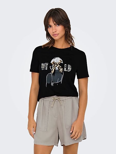 ONLY Kurzarmshirt ONLCLARA S/S TEE CS günstig online kaufen