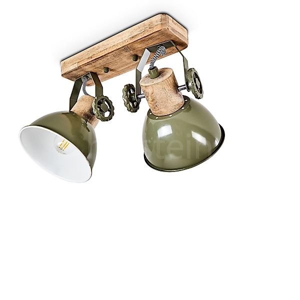 hofstein Deckenleuchte »Cotes« Deckenlampe aus Metall/Holz günstig online kaufen