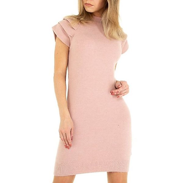 Ital-Design Bleistiftkleid Damen Freizeit Stretch Stretchkleid in Pink günstig online kaufen