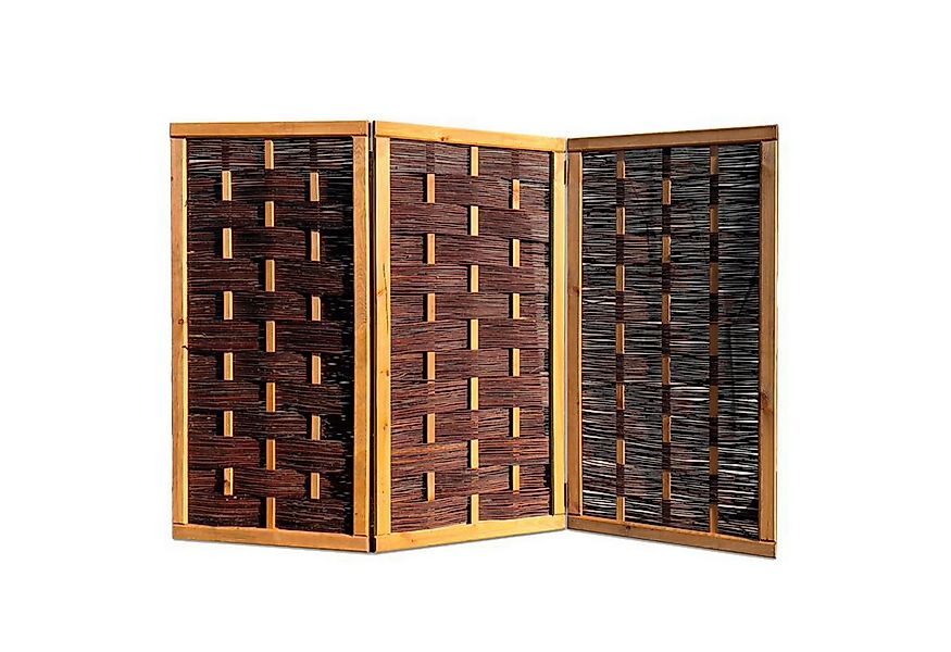 NOOR Paravent Weide Deluxe - klappbar - Sichtschutz-Module (3 St), hochwert günstig online kaufen