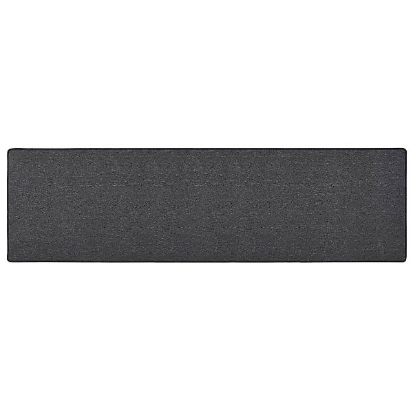 furnicato Läufer Teppichläufer Anthrazit 50x200 cm günstig online kaufen