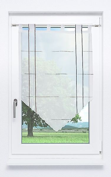 LYSEL® Scheibengardine Tilly, (1 St), transparent, günstig online kaufen