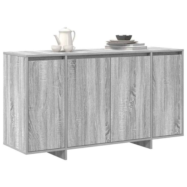 vidaXL Sideboard Sideboard Grau Sonoma 135 günstig online kaufen
