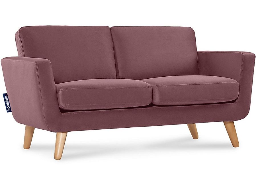 KONSIMO® 2-Sitzer TAGIO Sofa, hergestellt in der EU, Scandi-Stil, mit Armle günstig online kaufen