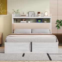 STILVORA Polsterbett 140×200 Funktionbett mit matratze,Holzbett günstig online kaufen