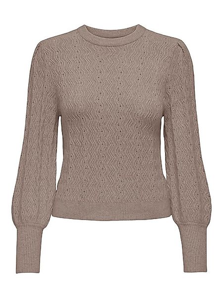 ONLY Rundhalspullover ONLKATIA LS STRUC PUFF ONECK CC KNT günstig online kaufen