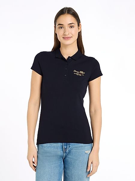 Tommy Hilfiger Poloshirt SLIM SCRIPT GRAPHIC günstig online kaufen