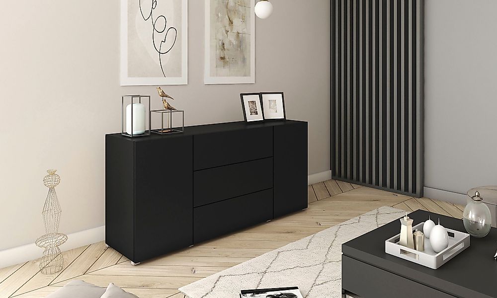 INOSIGN Sideboard BERLIN, Moderne grifflose Kommode günstig online kaufen
