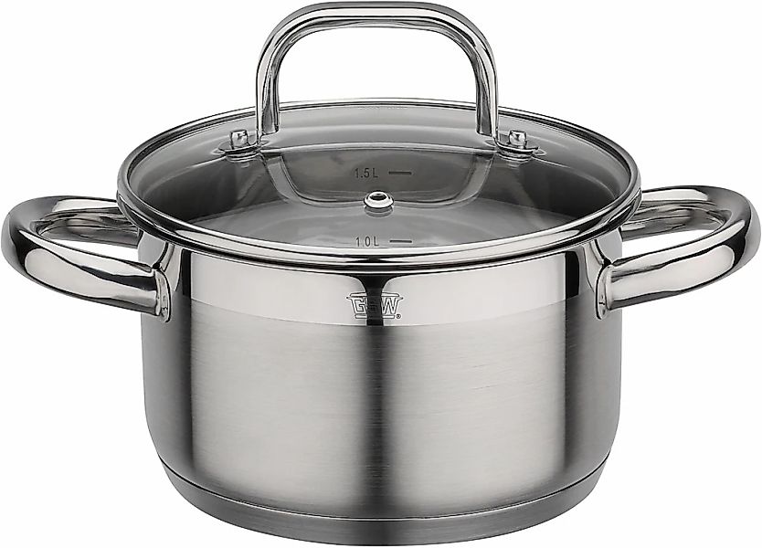 GSW Fleischtopf "Fogo" 1 Stk. tlg. Edelstahl 18/8 günstig online kaufen