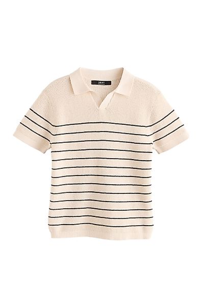 Next Polokragenpullover Kurzärmliger Polopullover mit Kragen günstig online kaufen