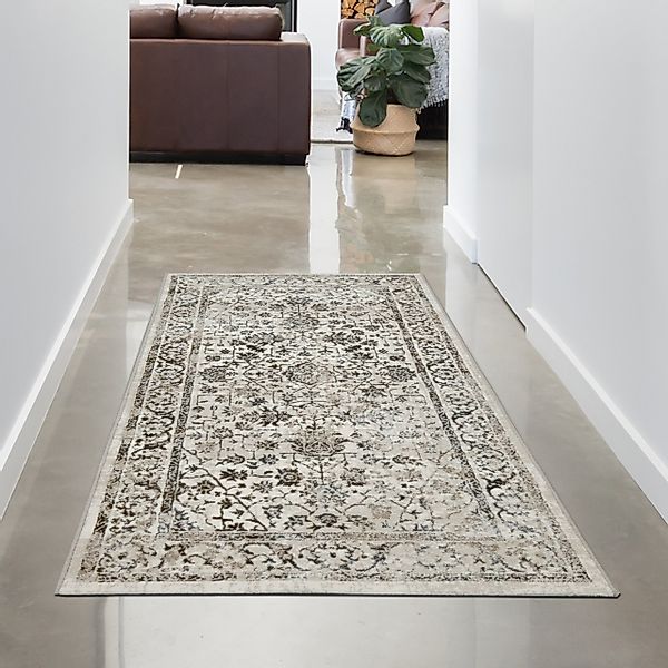 Carpetia Teppich Schlichter Orientteppich – Blumen günstig online kaufen