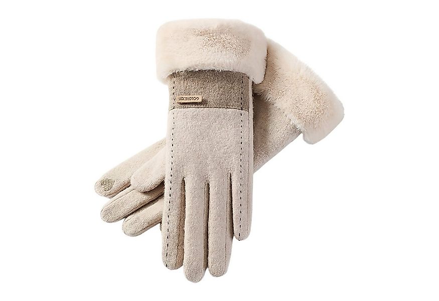 Refttenw Fleecehandschuhe Damen Touchscreen Winterhandschuhe,Warme Handschu günstig online kaufen