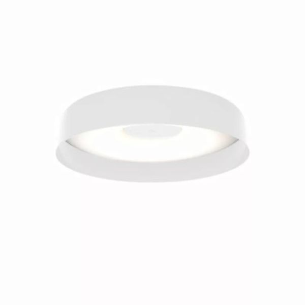 Wandleuchte Papavero LED metall weiß / Deckenleuchte - / Ø 50 cm - - Martin günstig online kaufen