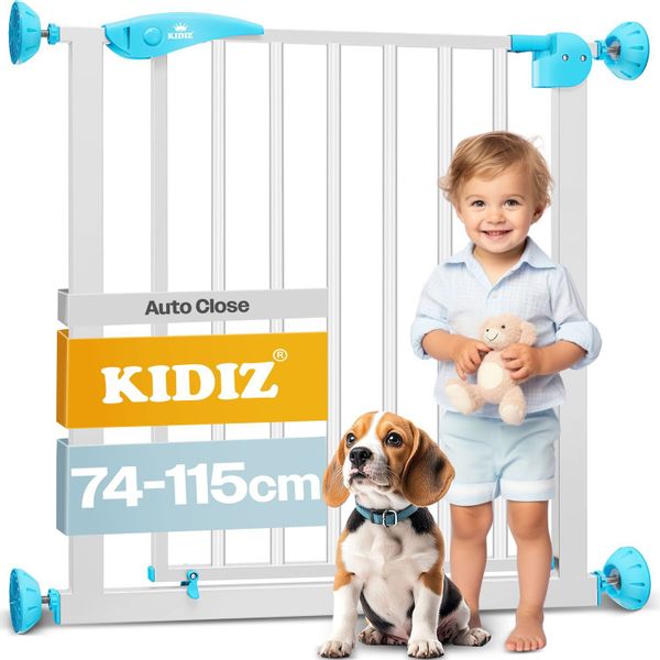 KIDIZ Türschutzgitter, Türschutzgitter Absperrgitter Treppengitter Kindergi günstig online kaufen
