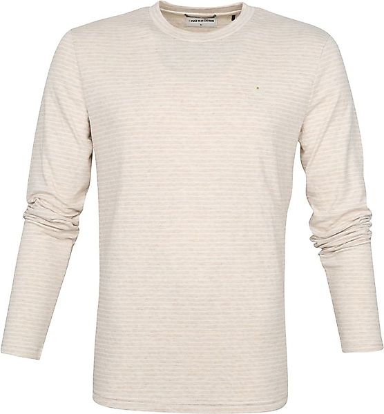No Excess Longsleeve T Shirt Beige - Größe XL günstig online kaufen