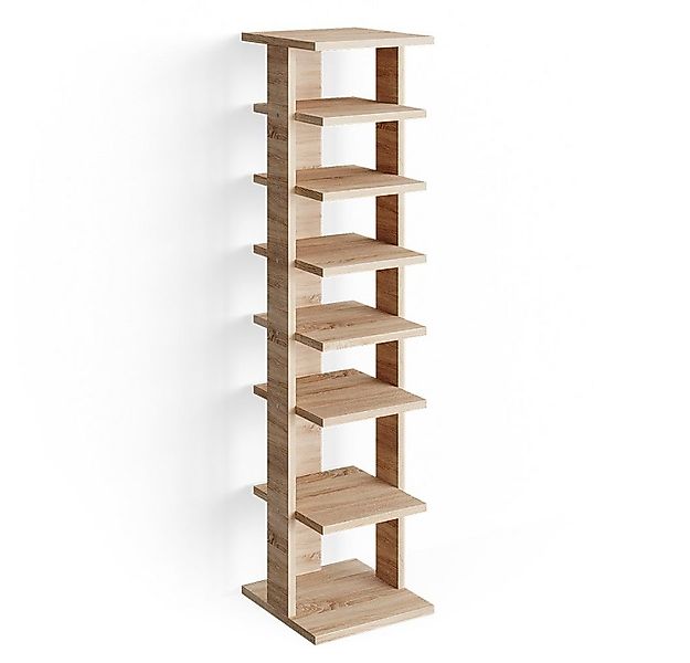 Vicco Schuhregal Sara, Sonoma, 26.7 x 110 cm günstig online kaufen