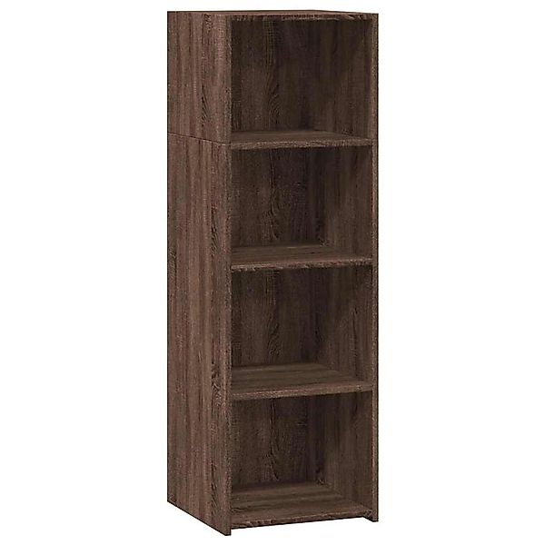 vidaXL Highboard Braun Eichen-Optik 40x41x124 cm Holzwerkstoff 846389 günstig online kaufen