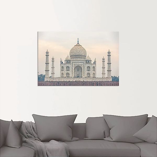 Artland Wandbild "Taj Mahal", Gebäude, (1 St.), als Alubild, Outdoorbild, P günstig online kaufen