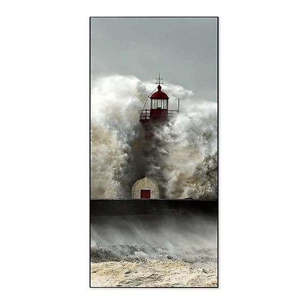 Banjado Magnettafel 37x78cm Magnetwand  Schwarz Aus Metall Magnetpinnwand P günstig online kaufen