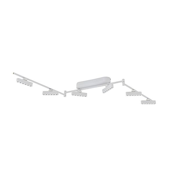 Lindby LED Deckenlampe Eldrin 10029271 Dimmbar Modern in Weiß aus Metall 6- günstig online kaufen