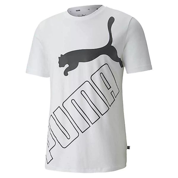 Puma Big Logo Kurzarm T-shirt M Puma White günstig online kaufen