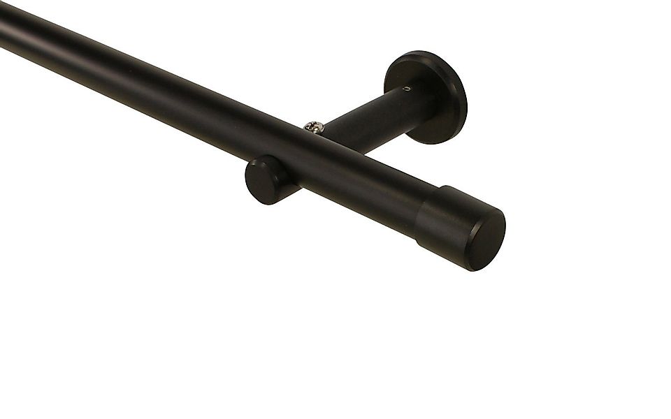iso-design Gardinenstange 20 mm Schwarz Endstück günstig online kaufen