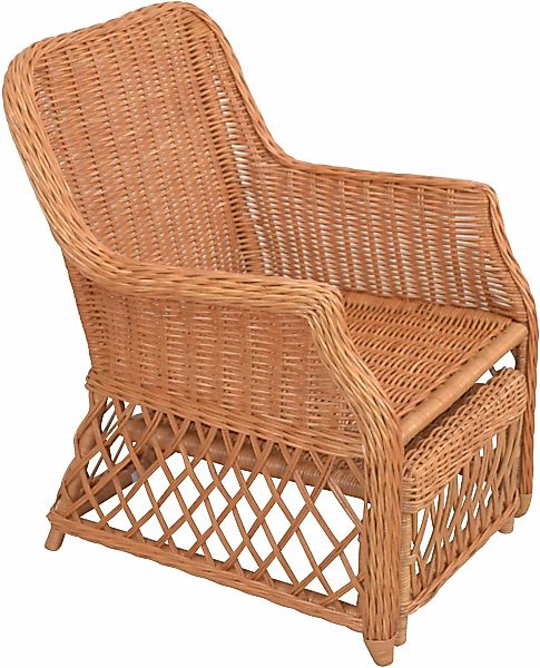 Home affaire Rattanstuhl, Handarbeit, Maße (B/T/H): (67/75/91) günstig online kaufen
